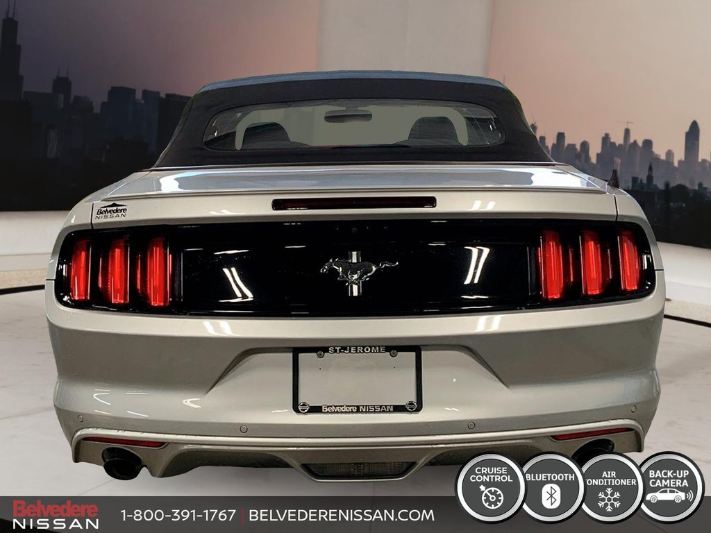 Ford Mustang V6 3.7L CONVERTIBLE AUTOMATIQUE CAMÉRA 2016 à Saint-Jérôme, Québec - 4 - w1024h768px