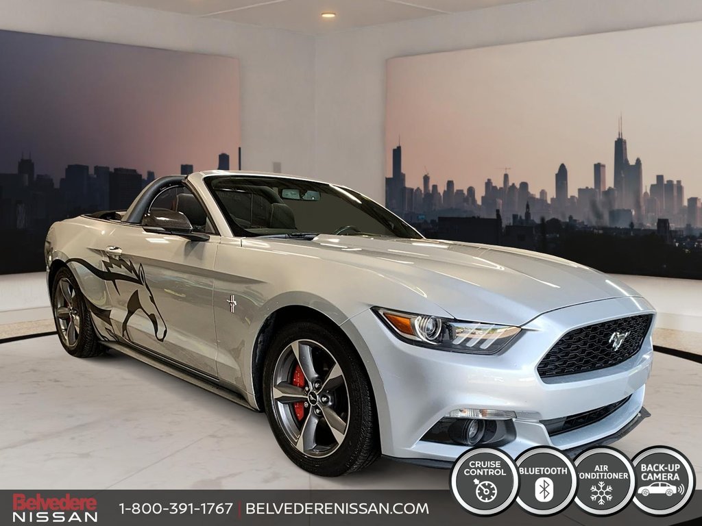 Ford Mustang V6 3.7L CONVERTIBLE AUTOMATIQUE CAMÉRA 2016 à Saint-Jérôme, Québec - 16 - w1024h768px