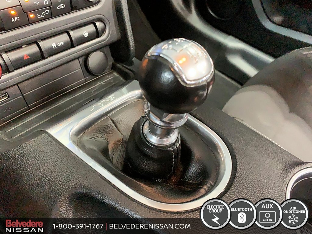 Ford Mustang CONVERTIBLE MANUELLE 6 VITESSES ECOBOOST 2.3 LITRE 2019 à Saint-Jérôme, Québec - 15 - w1024h768px