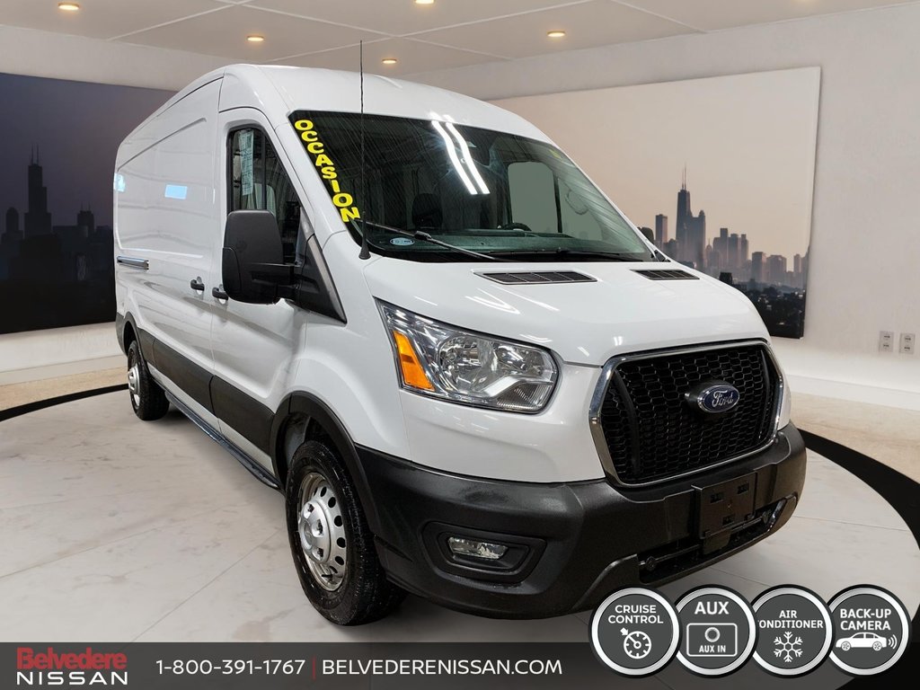 2021 Ford Transit Cargo Van T-350 A/C 148 CAMÉRA RECUL PRISE USB in Saint-Jérôme, Quebec - 3 - w1024h768px