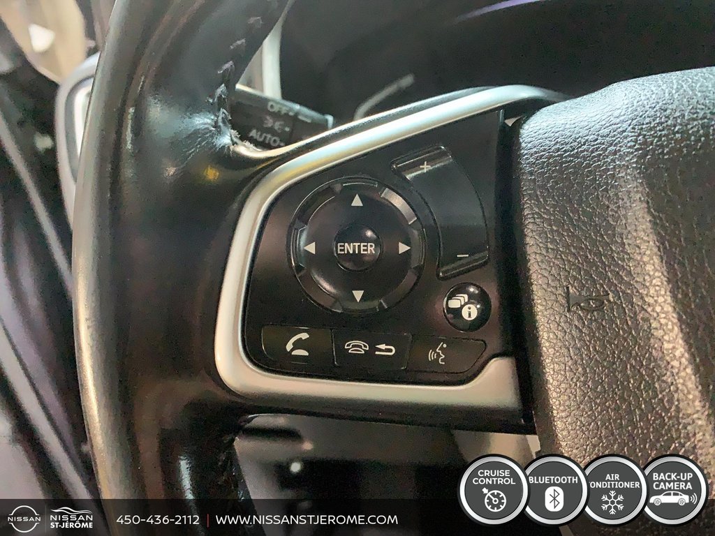 Honda CR-V TOURING AUTOMATIQUE A/C BLUETOOTH NAVIGATION TOIT 2019 à Charlemagne, Québec - 18 - w1024h768px