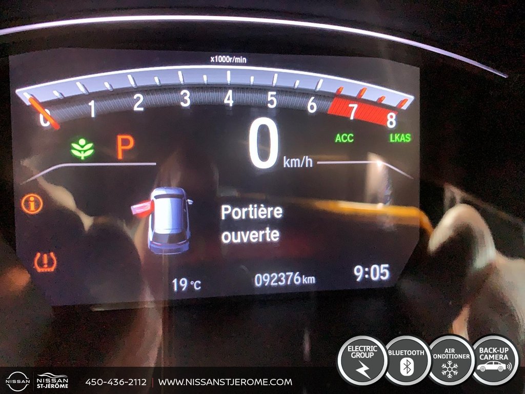 Honda CR-V TOURING AUTOMATIQUE A/C BLUETOOTH NAVIGATION TOIT 2019 à Saint-Jérôme, Québec - 12 - w1024h768px