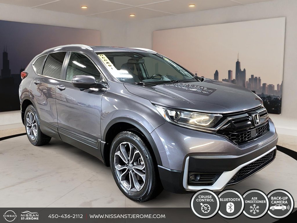 Honda CR-V EX-L AUTOMATIQUE CUIR TOIT CAM NAV DÉMARREUR FULL 2020 à Saint-Jérôme, Québec - 3 - w1024h768px