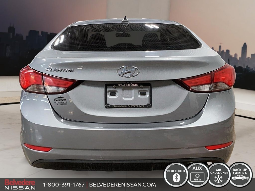 2016 Hyundai Elantra GLS AUTOMATIQUE TOIT CAMERA BLUETOOTH A/C in Saint-Jérôme, Quebec - 4 - w1024h768px