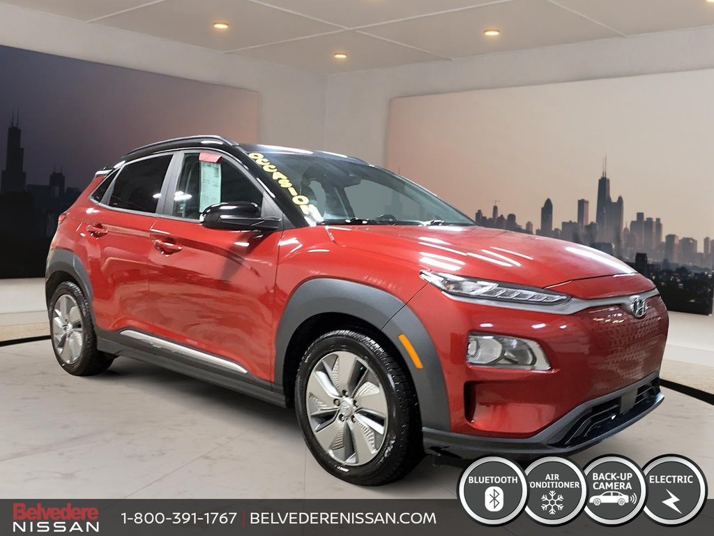 Hyundai KONA ELECTRIC PREFERRED AUTOMATIQUE 415 KM D'AUTONOMIE 2021 à Saint-Jérôme, Québec - 3 - w1024h768px