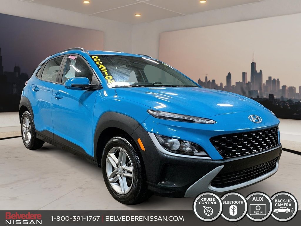 2022 Hyundai Kona ESSENTIAL AWD AUTOMATIQUE MAGS CAMERA BLUETOOTH in Saint-Jérôme, Quebec - 3 - w1024h768px