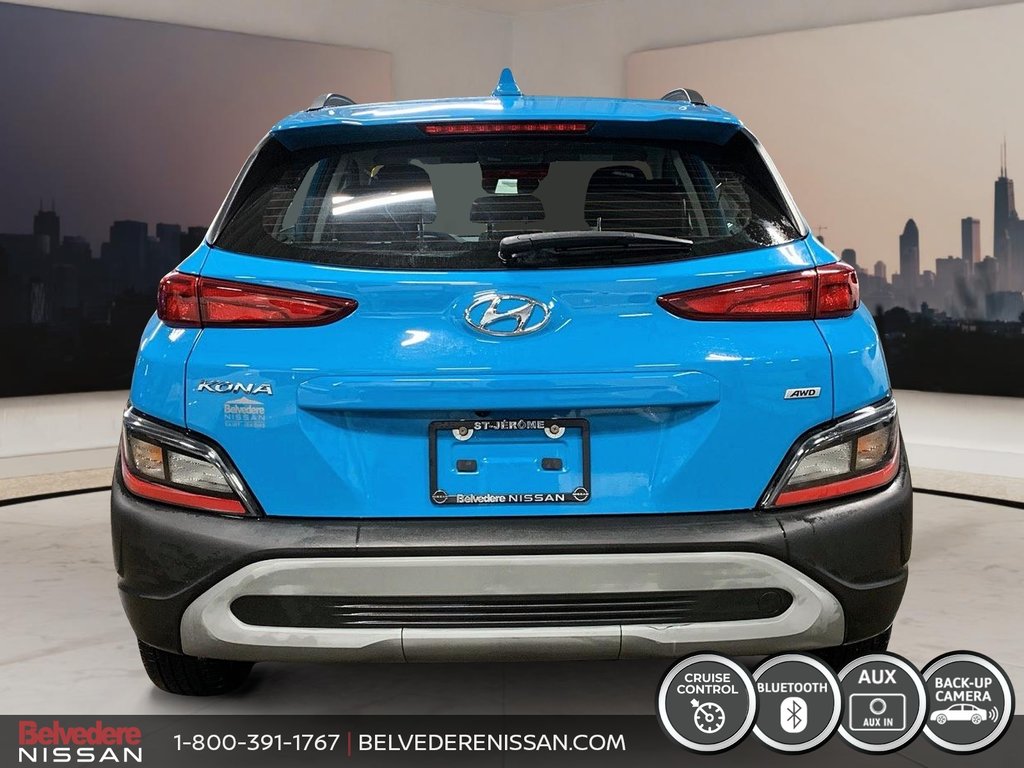 2022 Hyundai Kona ESSENTIAL AWD AUTOMATIQUE MAGS CAMERA BLUETOOTH in Saint-Jérôme, Quebec - 4 - w1024h768px