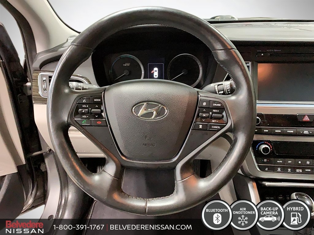 Hyundai Sonata Plug-In Hybrid LIMITED CUIR  NAVIGATION CAMERA BLUETOOTH 2017 à Saint-Jérôme, Québec - 12 - w1024h768px