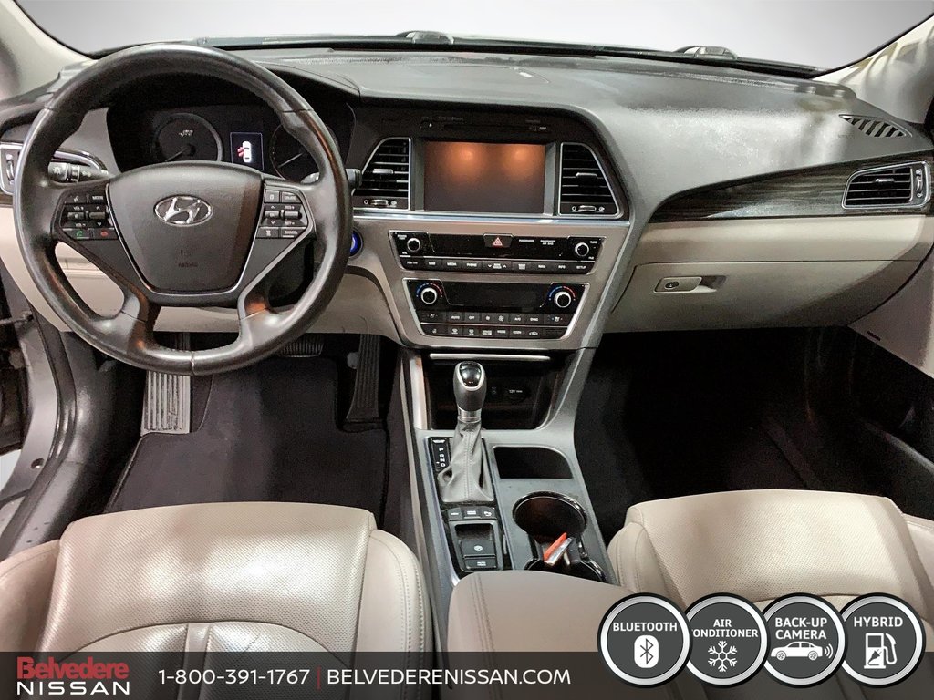 Hyundai Sonata Plug-In Hybrid LIMITED CUIR  NAVIGATION CAMERA BLUETOOTH 2017 à Saint-Jérôme, Québec - 11 - w1024h768px