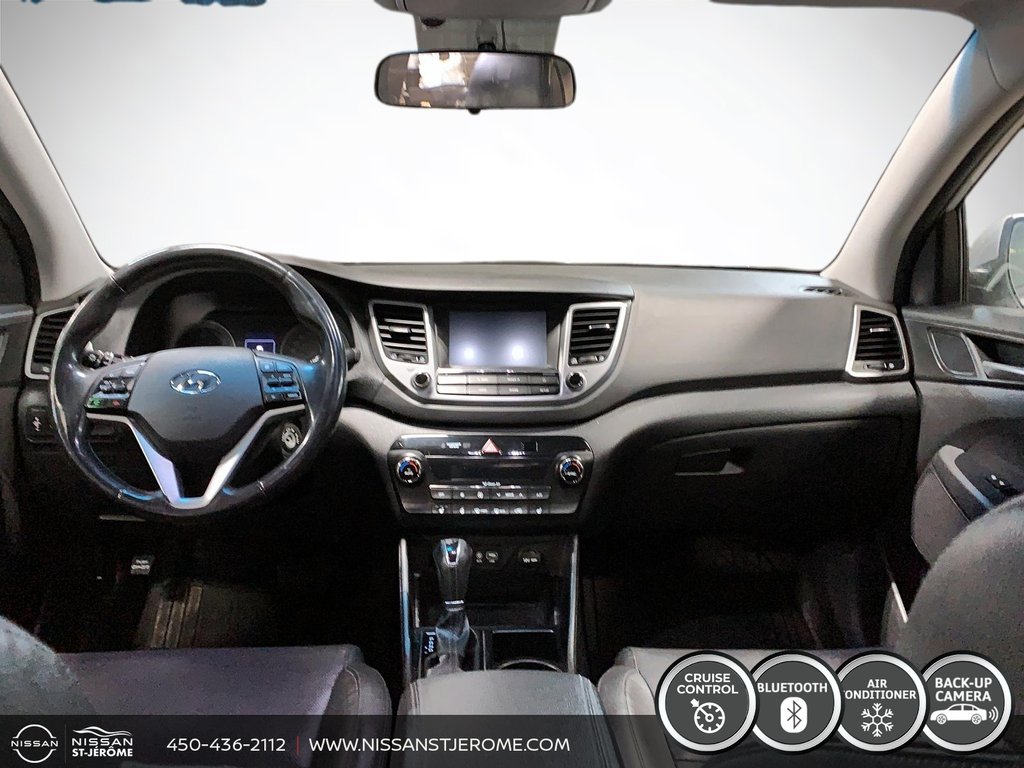 Hyundai Tucson SE AWD MAGS CUIR TOIT PANO CAMÉRA BLUETOOTH CRUISE 2018 à Charlemagne, Québec - 11 - w1024h768px