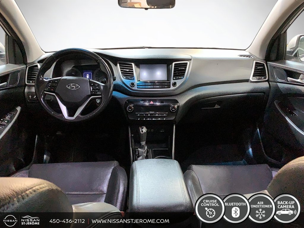 Hyundai Tucson SE AWD MAGS CUIR TOIT PANO CAMÉRA BLUETOOTH CRUISE 2018 à Saint-Jérôme, Québec - 4 - w1024h768px