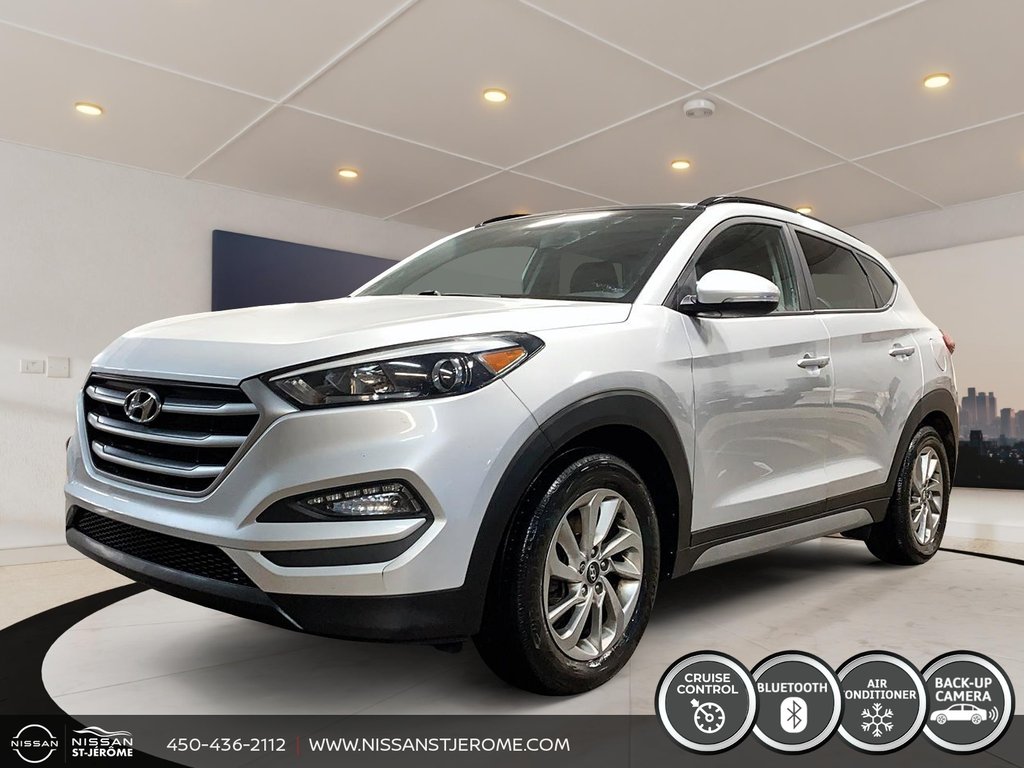 Hyundai Tucson SE AWD MAGS CUIR TOIT PANO CAMÉRA BLUETOOTH CRUISE 2018 à Charlemagne, Québec - 1 - w1024h768px
