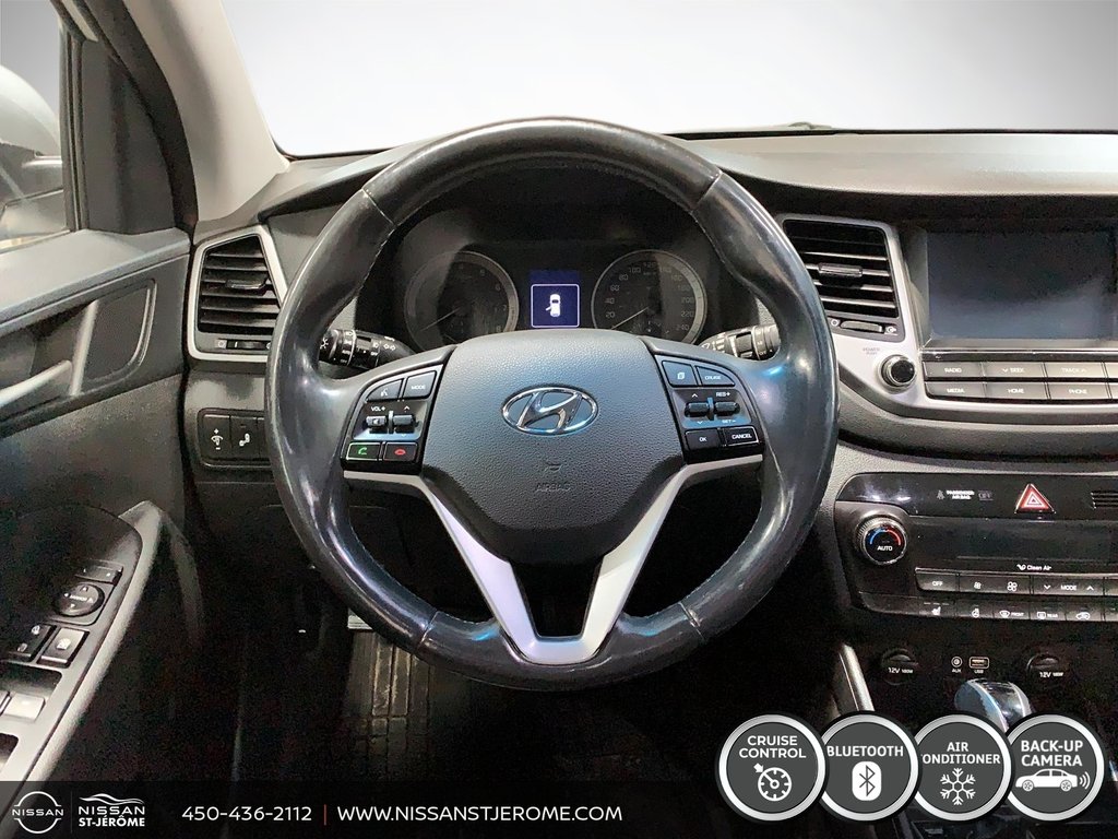 Hyundai Tucson SE AWD MAGS CUIR TOIT PANO CAMÉRA BLUETOOTH CRUISE 2018 à Charlemagne, Québec - 12 - w1024h768px