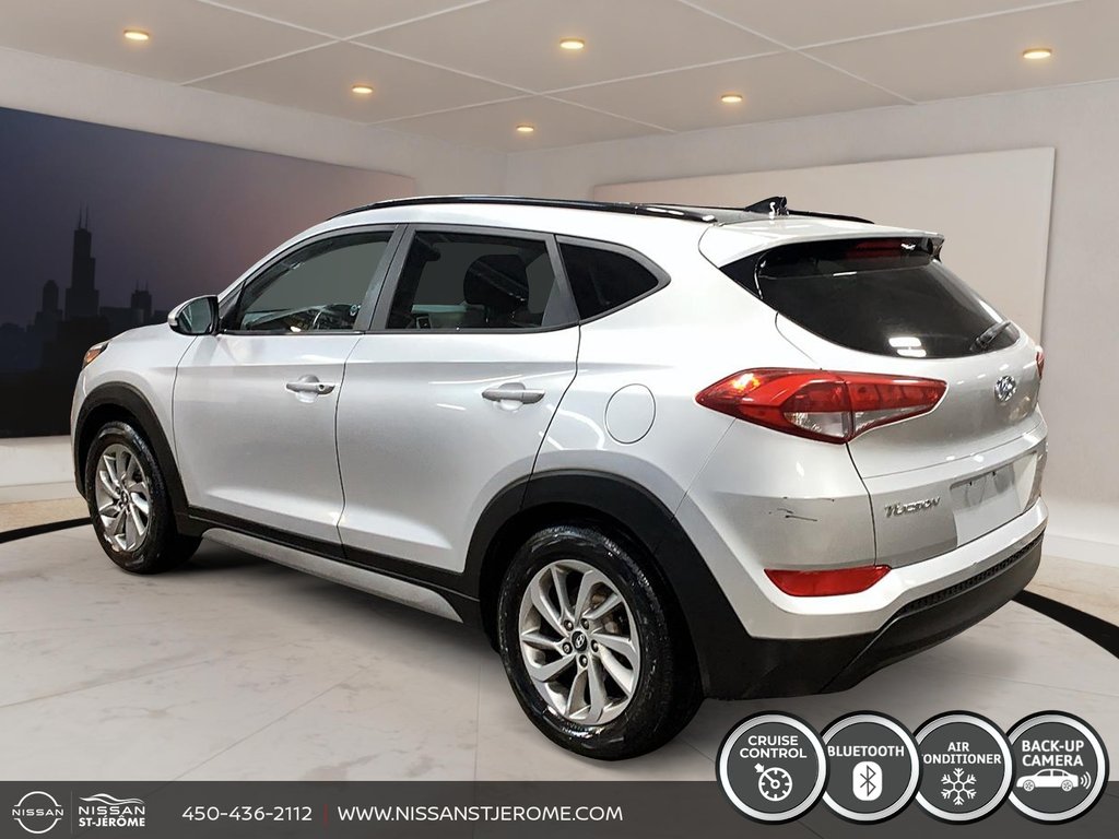 Hyundai Tucson SE AWD MAGS CUIR TOIT PANO CAMÉRA BLUETOOTH CRUISE 2018 à Charlemagne, Québec - 5 - w1024h768px