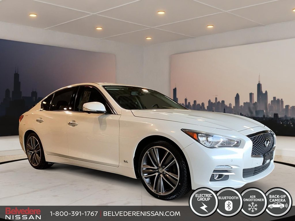 Q50 3.0T AWD AUTOMATIQUE TOIT CUIR NAVIGATION 2016 à Saint-Jérôme, Québec - 3 - w1024h768px