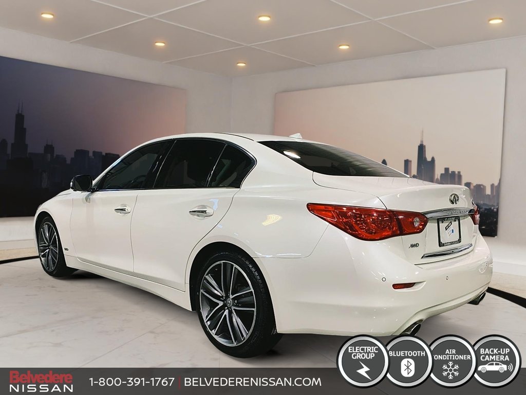 Q50 3.0T AWD AUTOMATIQUE TOIT CUIR NAVIGATION 2016 à Saint-Jérôme, Québec - 4 - w1024h768px