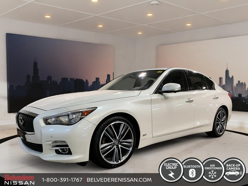 Q50 3.0T AWD AUTOMATIQUE TOIT CUIR NAVIGATION 2016 à Saint-Jérôme, Québec - 1 - w1024h768px