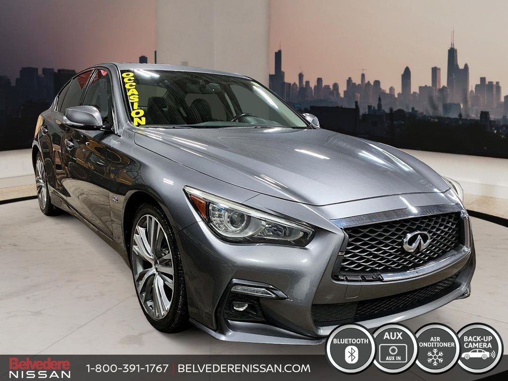 2019 Infiniti Q50 S SIGNATURE AWD NAV CAM MAGS TOIT TURBO in Saint-Jérôme, Quebec - 3 - w1024h768px