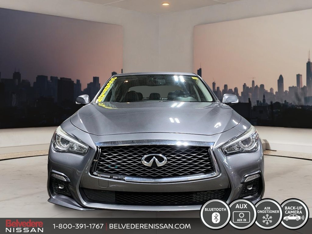 Infiniti Q50 S SIGNATURE AWD NAV CAM MAGS TOIT TURBO 2019 à Saint-Jérôme, Québec - 2 - w1024h768px