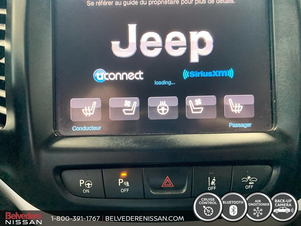 2014 Jeep Cherokee Limited CUIR MAGS CAMÉRA DÉMARREUR BLUETOOTH in Saint-Jérôme, Quebec - 22 - w1024h768px