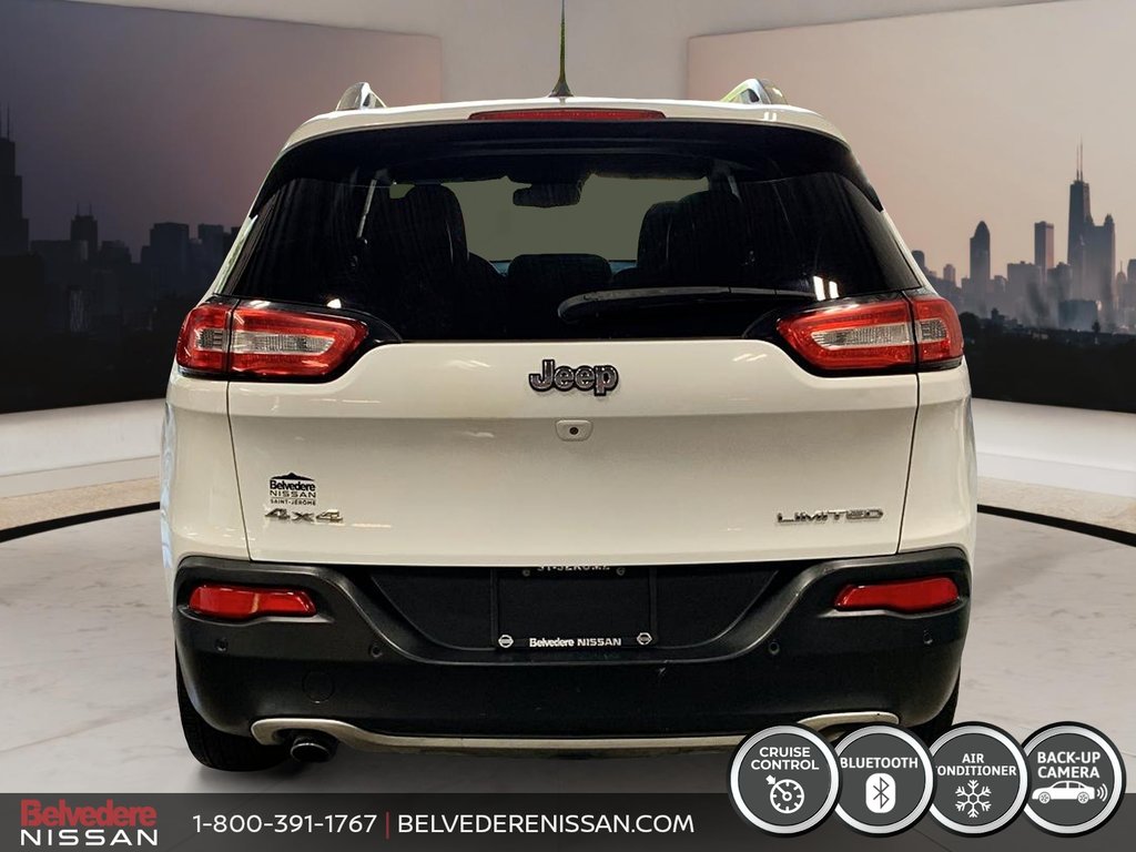 2014 Jeep Cherokee Limited CUIR MAGS CAMÉRA DÉMARREUR BLUETOOTH in Saint-Jérôme, Quebec - 4 - w1024h768px