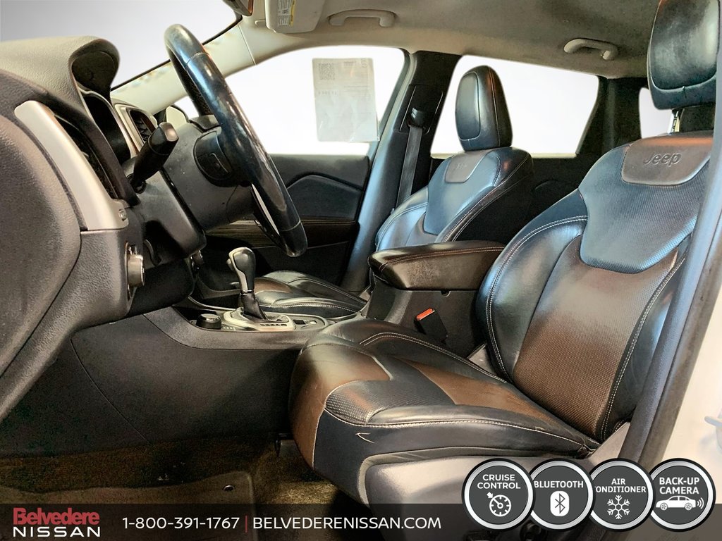2014 Jeep Cherokee Limited CUIR MAGS CAMÉRA DÉMARREUR BLUETOOTH in Saint-Jérôme, Quebec - 9 - w1024h768px