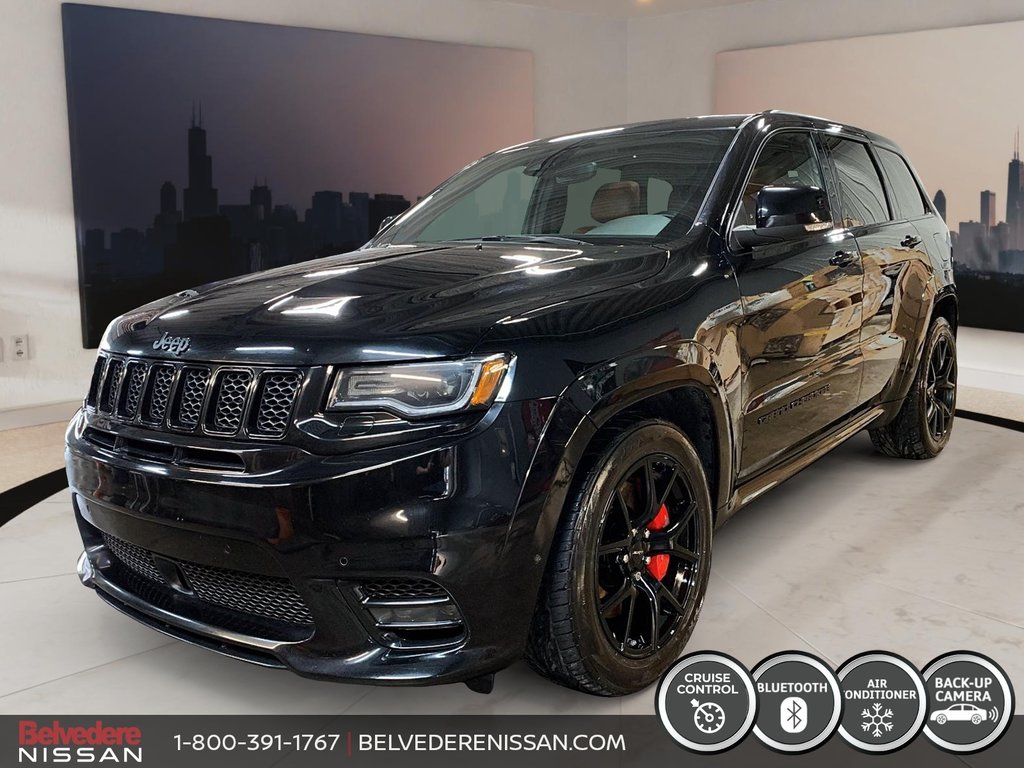 2021 Jeep Grand Cherokee SRT AWD PKG CARBONE GPS CUIR TOIT HITCH in Saint-Jérôme, Quebec - 1 - w1024h768px