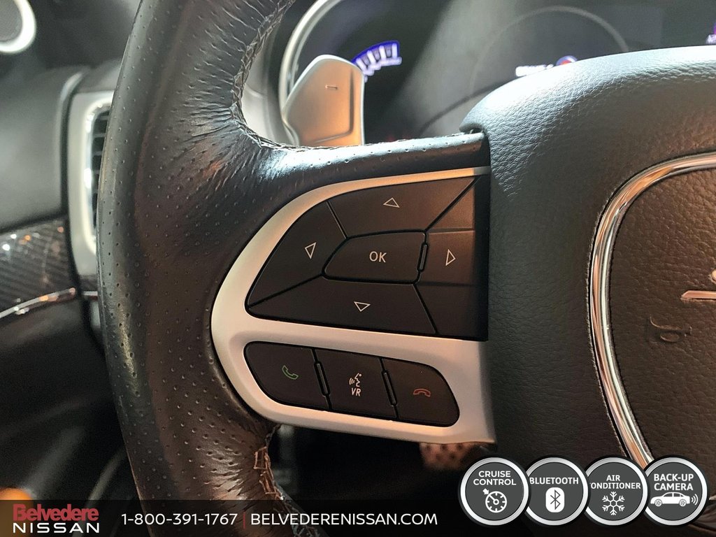2021 Jeep Grand Cherokee SRT AWD PKG CARBONE GPS CUIR TOIT HITCH in Saint-Jérôme, Quebec - 16 - w1024h768px