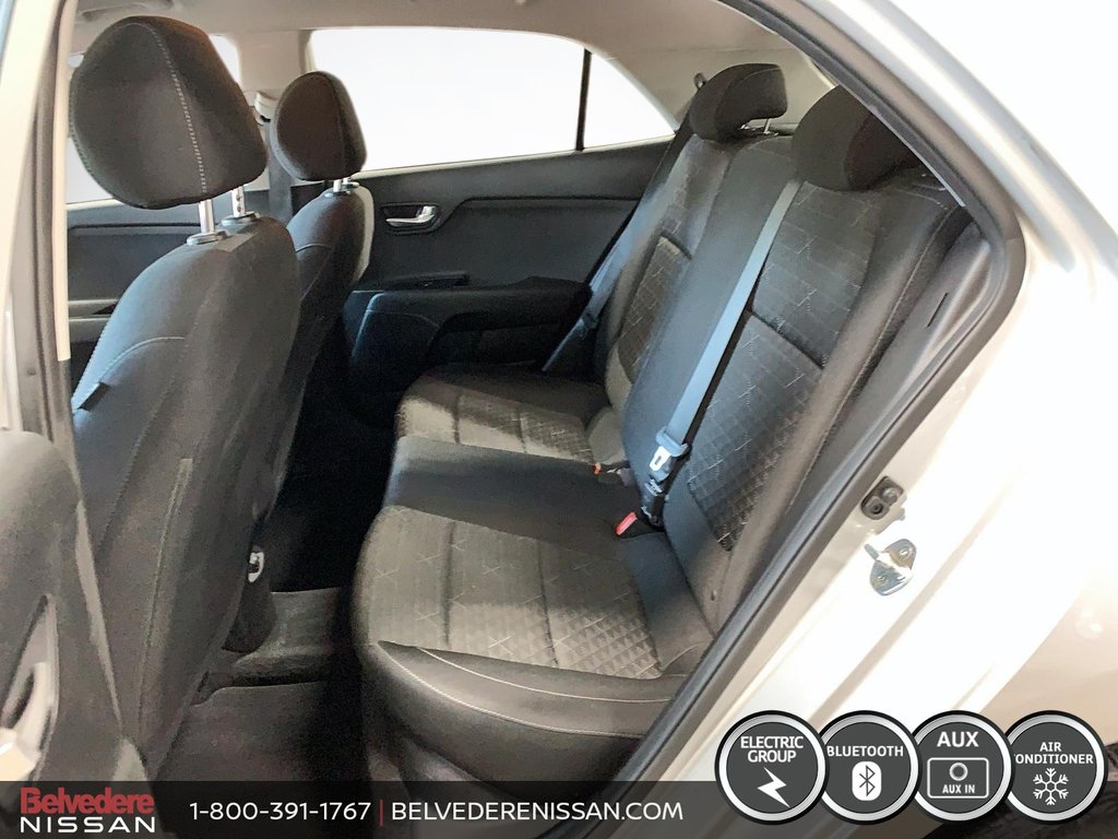 Kia Rio 5-door LX+ CAMÉRA DE RECUL BLUETOOTH SIÈGES CHAUFFANTS 2018 à Saint-Jérôme, Québec - 10 - w1024h768px