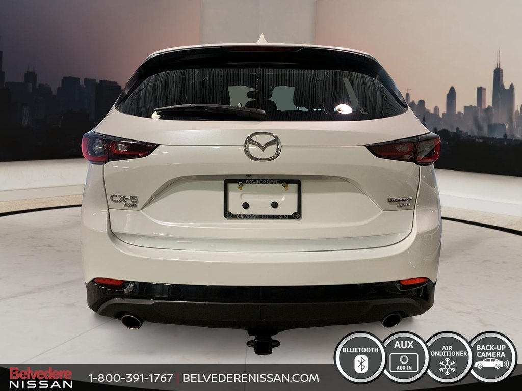 CX-5 Sport Design TURBO CUIR NAV TOIT MAGS NOIR 2022 à Saint-Jérôme, Québec - 4 - w1024h768px