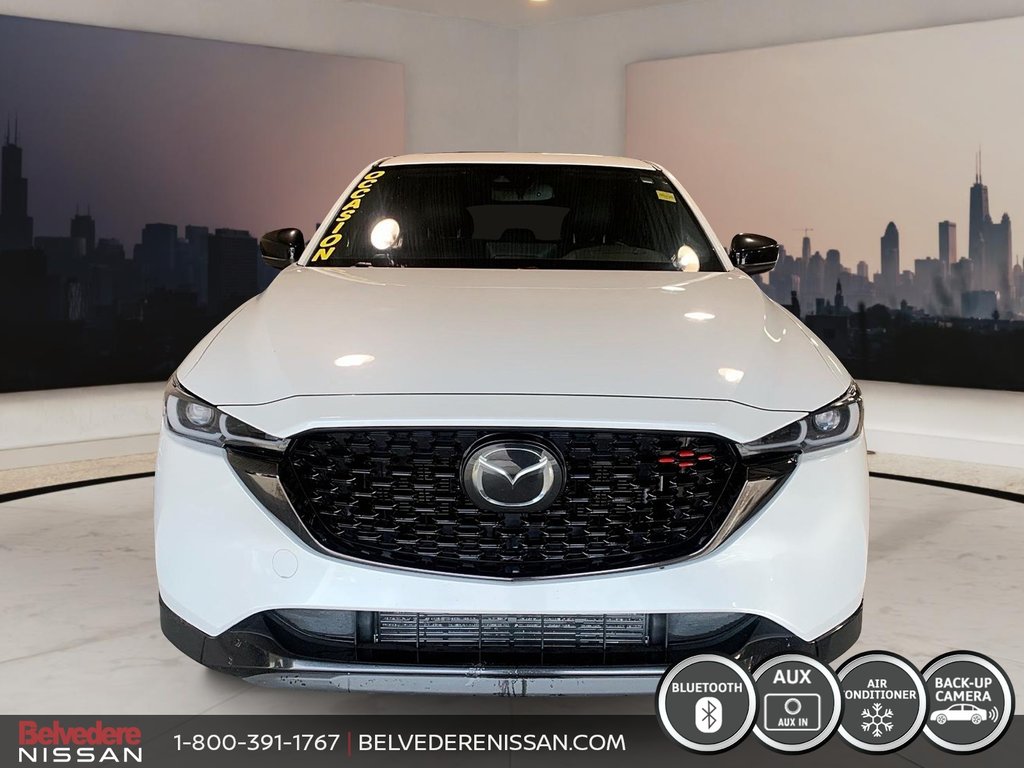 CX-5 Sport Design TURBO CUIR NAV TOIT MAGS NOIR 2022 à Saint-Jérôme, Québec - 2 - w1024h768px