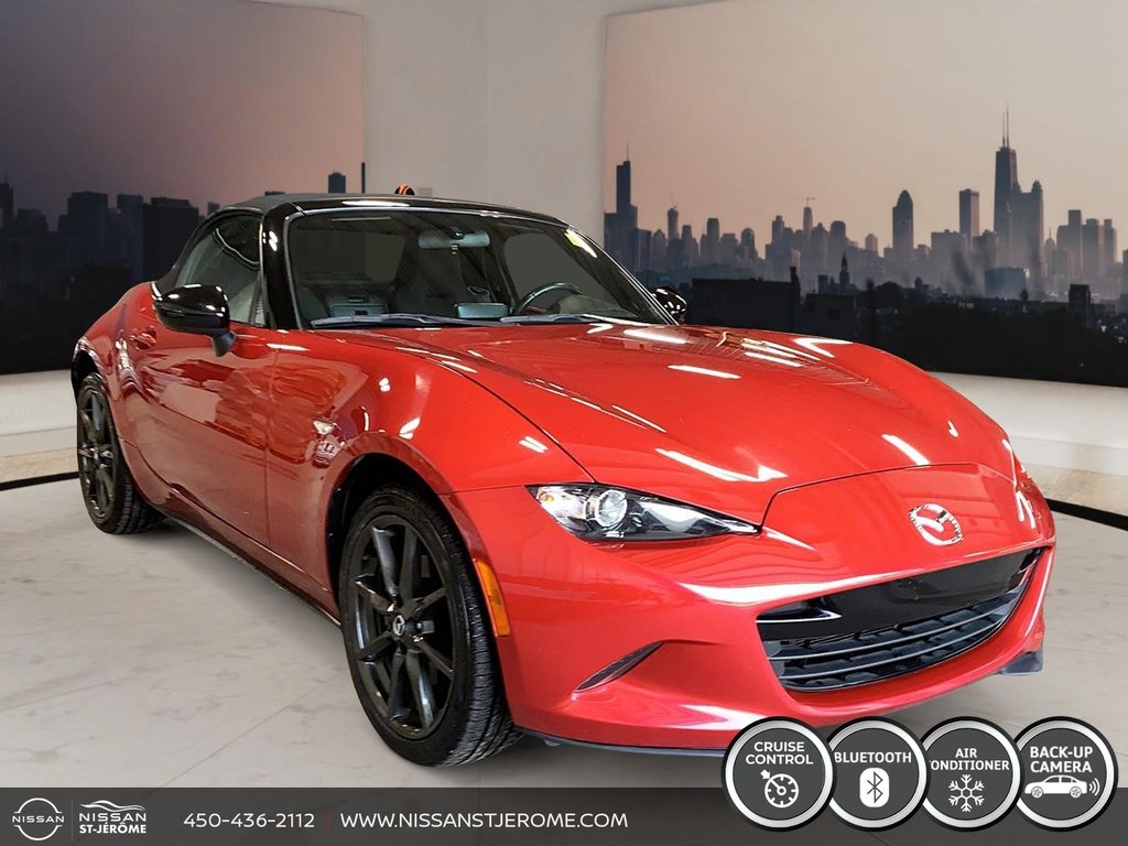 Mazda MX-5 GS DÉCAPOTABLE SKYACTIV AUTOMATIQUE MAGS BLUETOOTH 2016 à Saint-Jérôme, Québec - 3 - w1024h768px
