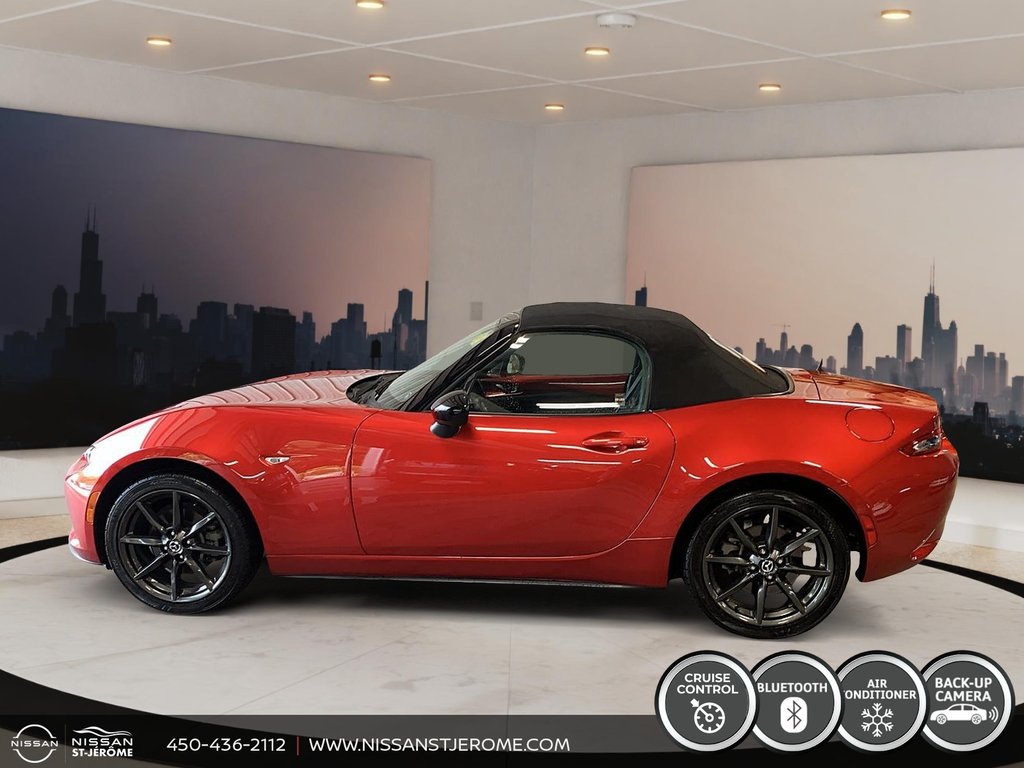 Mazda MX-5 GS DÉCAPOTABLE SKYACTIV AUTOMATIQUE MAGS BLUETOOTH 2016 à Saint-Jérôme, Québec - 7 - w1024h768px