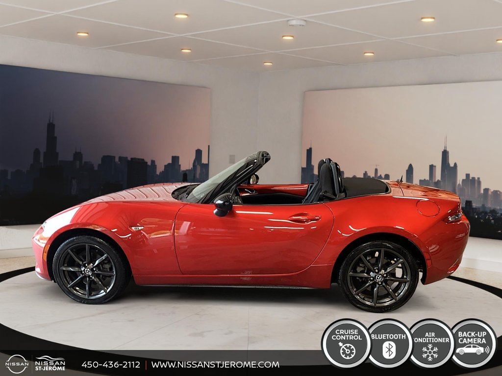 Mazda MX-5 GS DÉCAPOTABLE SKYACTIV AUTOMATIQUE MAGS BLUETOOTH 2016 à Saint-Jérôme, Québec - 8 - w1024h768px