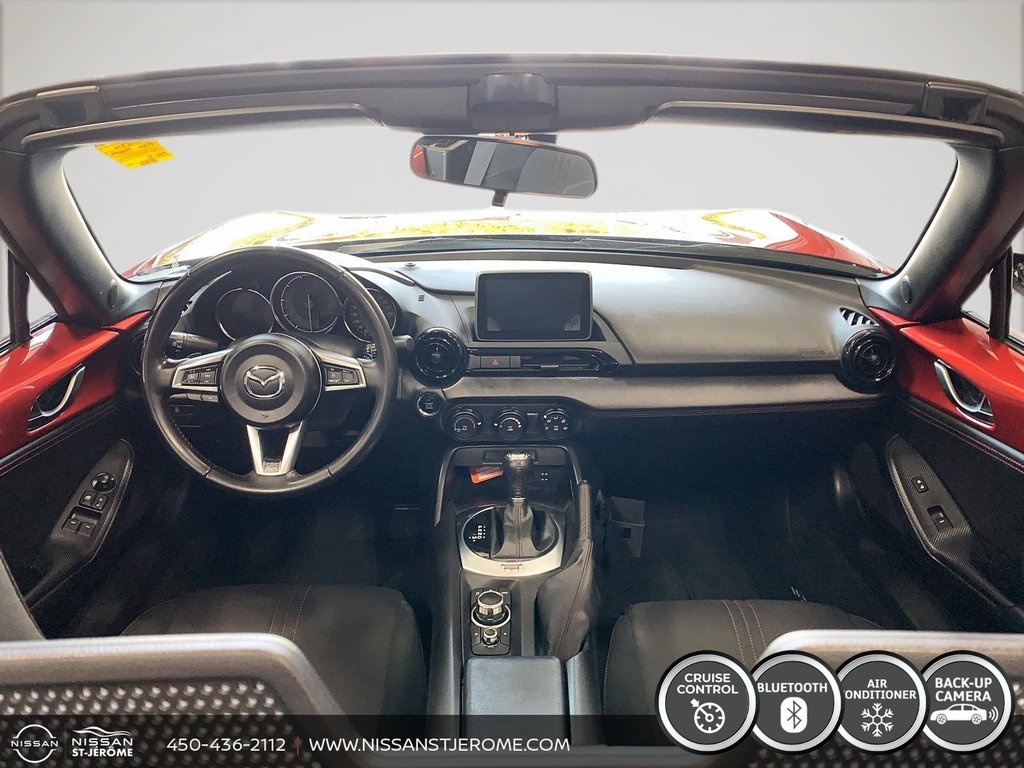 Mazda MX-5 GS DÉCAPOTABLE SKYACTIV AUTOMATIQUE MAGS BLUETOOTH 2016 à Saint-Jérôme, Québec - 15 - w1024h768px