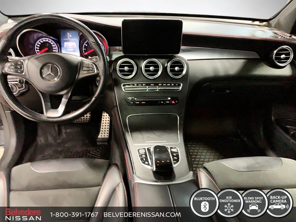 2019 Mercedes-Benz GLC AMG GLC 43 4MATIC BI-TURBO CUIR/SUEDE TOIT NAV in Saint-Jérôme, Quebec - 11 - w1024h768px