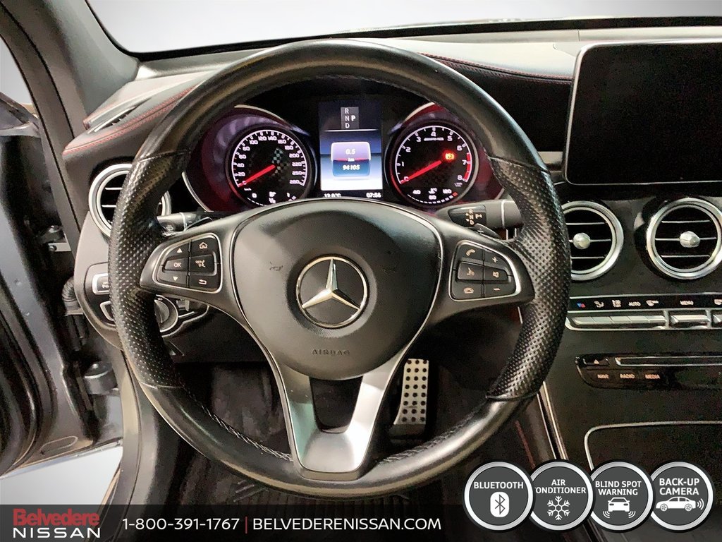 2019 Mercedes-Benz GLC AMG GLC 43 4MATIC BI-TURBO CUIR/SUEDE TOIT NAV in Saint-Jérôme, Quebec - 12 - w1024h768px