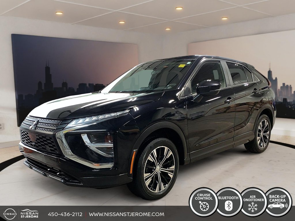 Mitsubishi Eclipse Cross ES AWD MAG DÉMARREUR SIÈGES CHAUFFANTS CAMÉRA BLUE 2022 à Charlemagne, Québec - 1 - w1024h768px