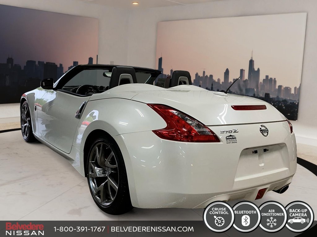 2016 Nissan 370Z ROADSTER TOURING SPORT TOIT BORDEAUX in Saint-Jérôme, Quebec - 24 - w1024h768px
