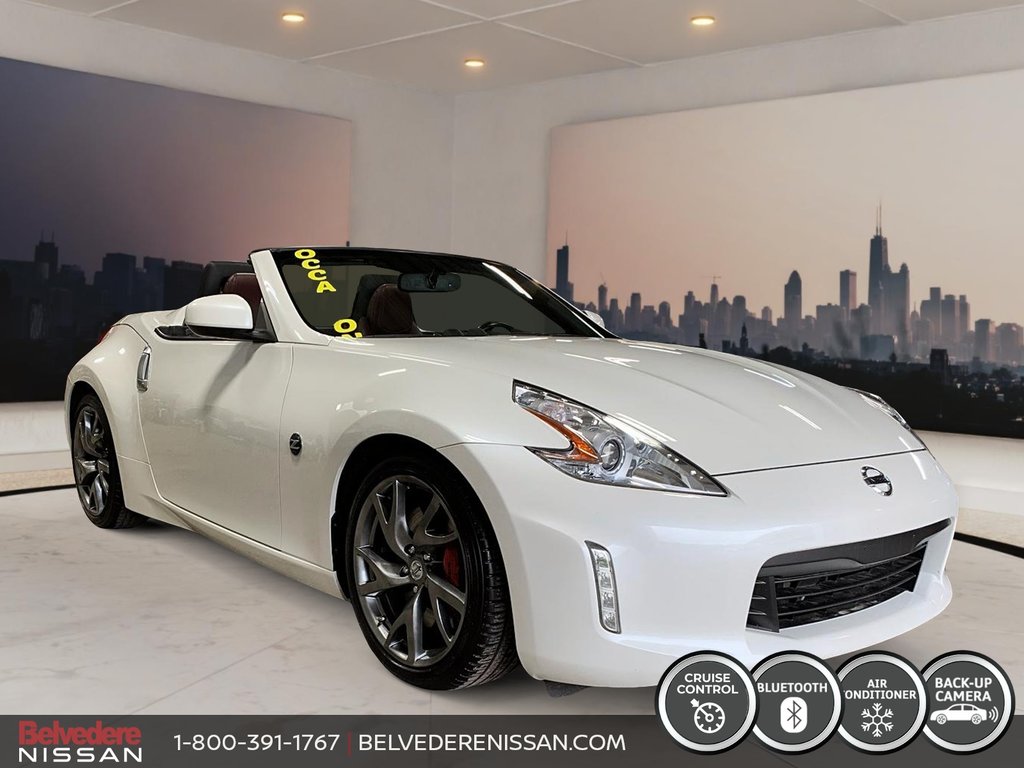 2016 Nissan 370Z ROADSTER TOURING SPORT TOIT BORDEAUX in Saint-Jérôme, Quebec - 22 - w1024h768px