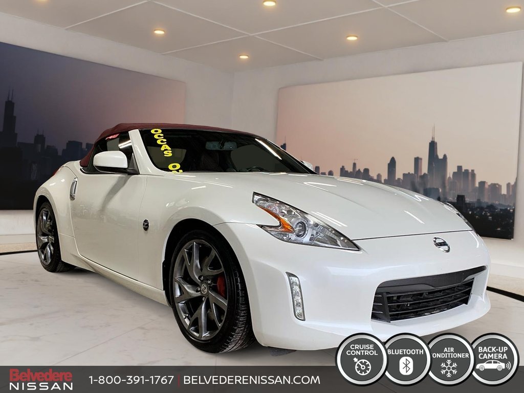 2016 Nissan 370Z ROADSTER TOURING SPORT TOIT BORDEAUX in Saint-Jérôme, Quebec - 3 - w1024h768px