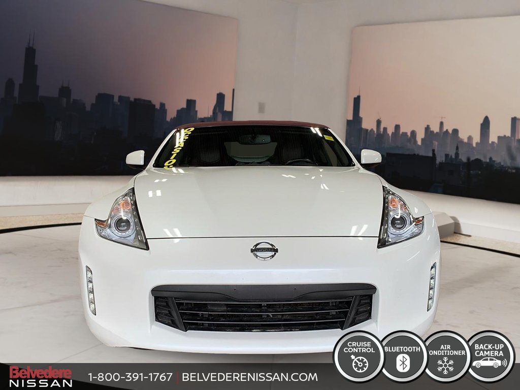 2016 Nissan 370Z ROADSTER TOURING SPORT TOIT BORDEAUX in Saint-Jérôme, Quebec - 2 - w1024h768px