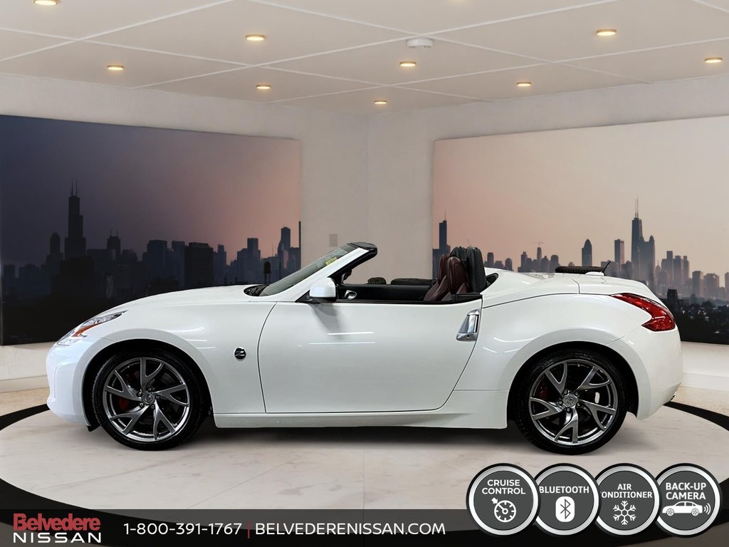 2016 Nissan 370Z ROADSTER TOURING SPORT TOIT BORDEAUX in Saint-Jérôme, Quebec - 25 - w1024h768px