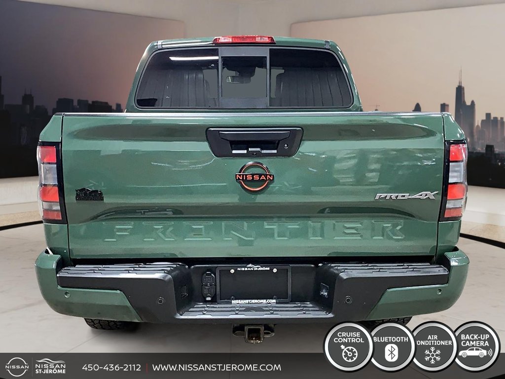 2022 Nissan Frontier PRO 4X AUTOMATIQUE CUIR TOIT NAV CAMÉRA in Charlemagne, Quebec - 4 - w1024h768px