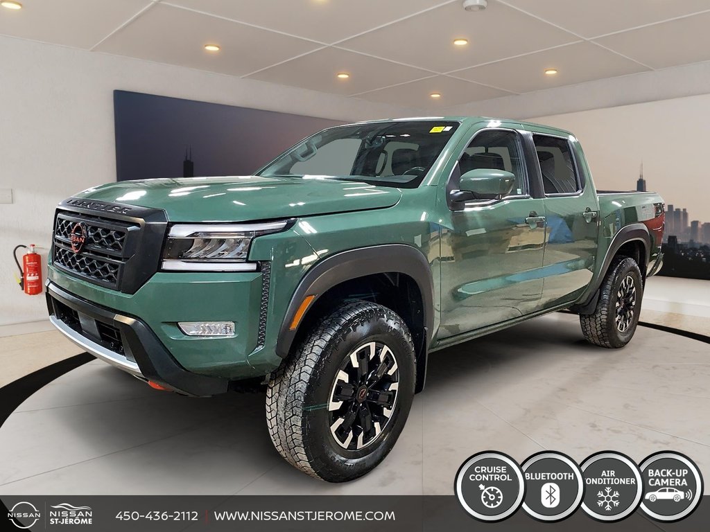 2022 Nissan Frontier PRO 4X AUTOMATIQUE CUIR TOIT NAV CAMÉRA in Charlemagne, Quebec - 1 - w1024h768px