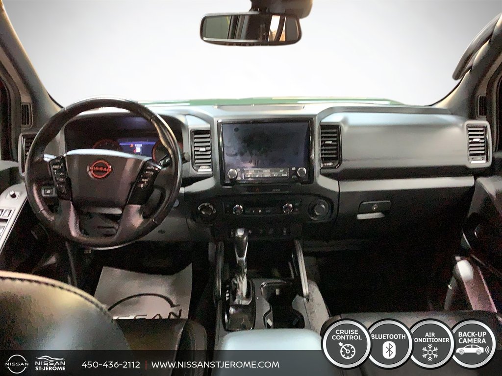 2022 Nissan Frontier PRO 4X AUTOMATIQUE CUIR TOIT NAV CAMÉRA in Charlemagne, Quebec - 11 - w1024h768px