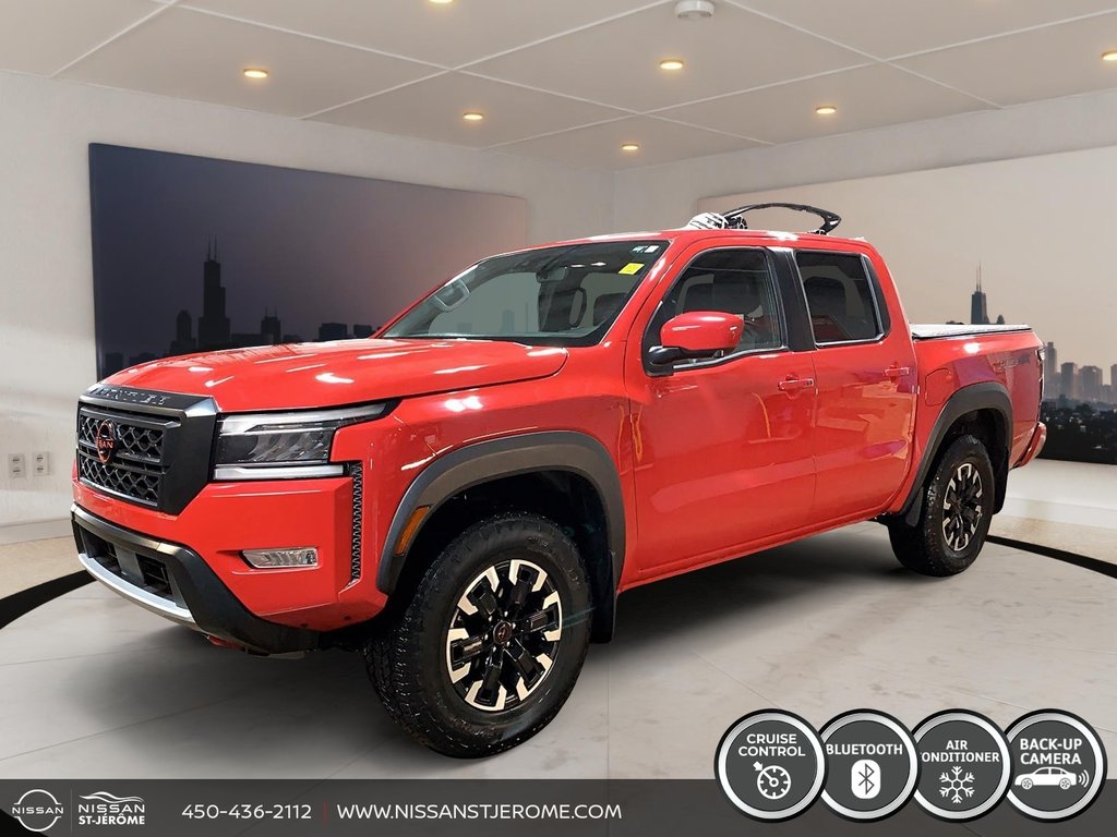 Nissan Frontier PRO 4X CUIR TOIT CAMÉRA MAGS DÉMARREUR DISTANCE 2024 à Charlemagne, Québec - 1 - w1024h768px