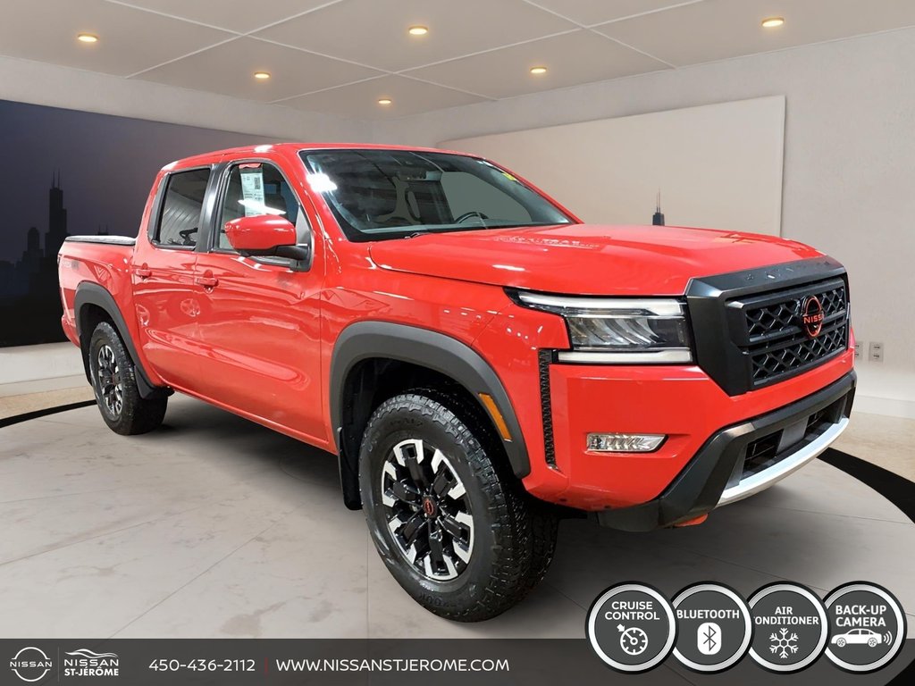 Nissan Frontier PRO 4X CUIR TOIT CAMÉRA MAGS DÉMARREUR DISTANCE 2024 à Charlemagne, Québec - 3 - w1024h768px