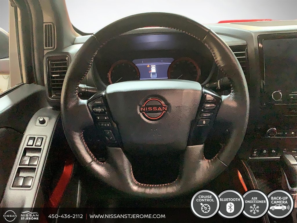 Nissan Frontier PRO 4X CUIR TOIT CAMÉRA MAGS DÉMARREUR DISTANCE 2024 à Charlemagne, Québec - 11 - w1024h768px