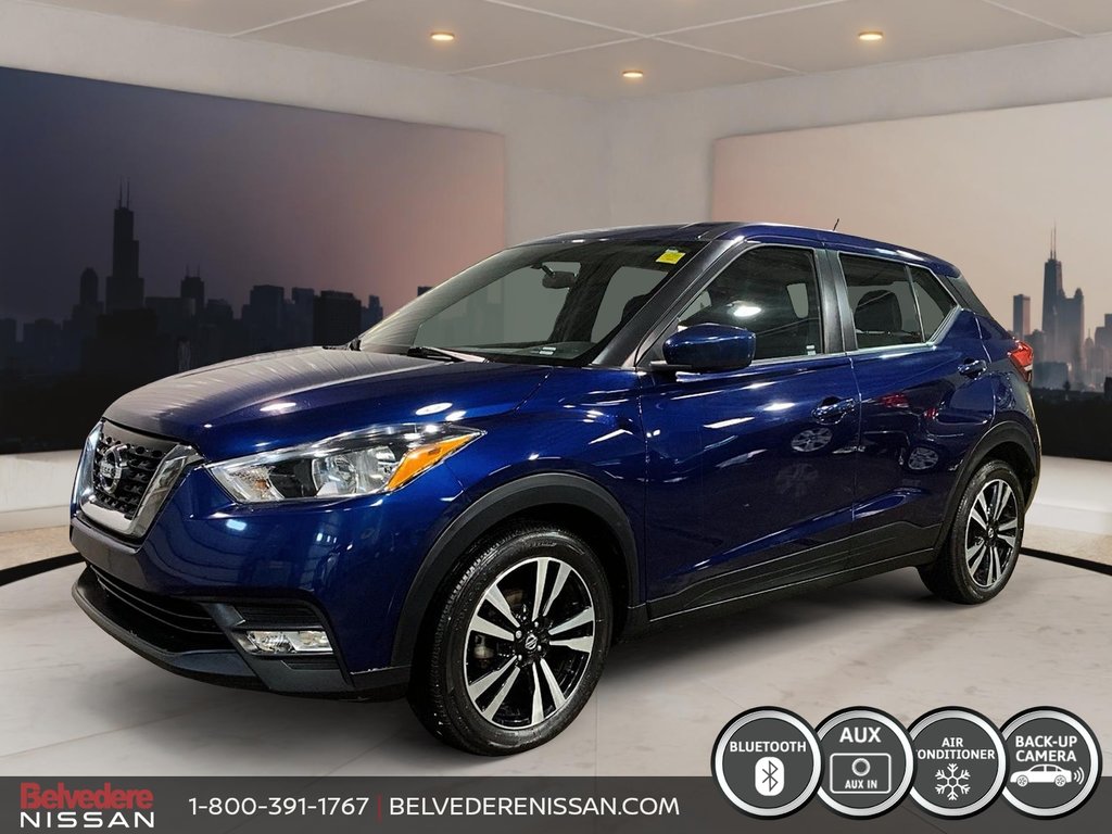 2019  KICKS SV AUTOMATIQUE A/C BLUETOOTH CAMÉRA RECUL MAGS in Saint-Jérôme, Quebec - 1 - w1024h768px